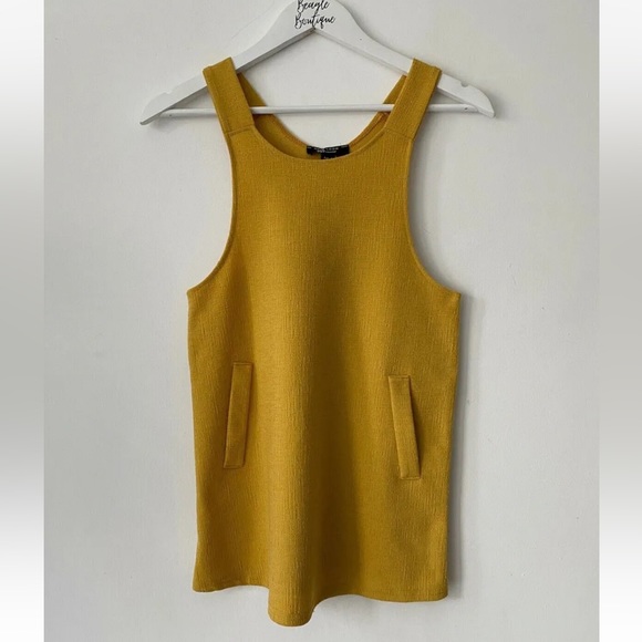 New Look Other - Girls 915 Generation New Look Yellow Ponte Pinny Dress Age 9 Years Old
